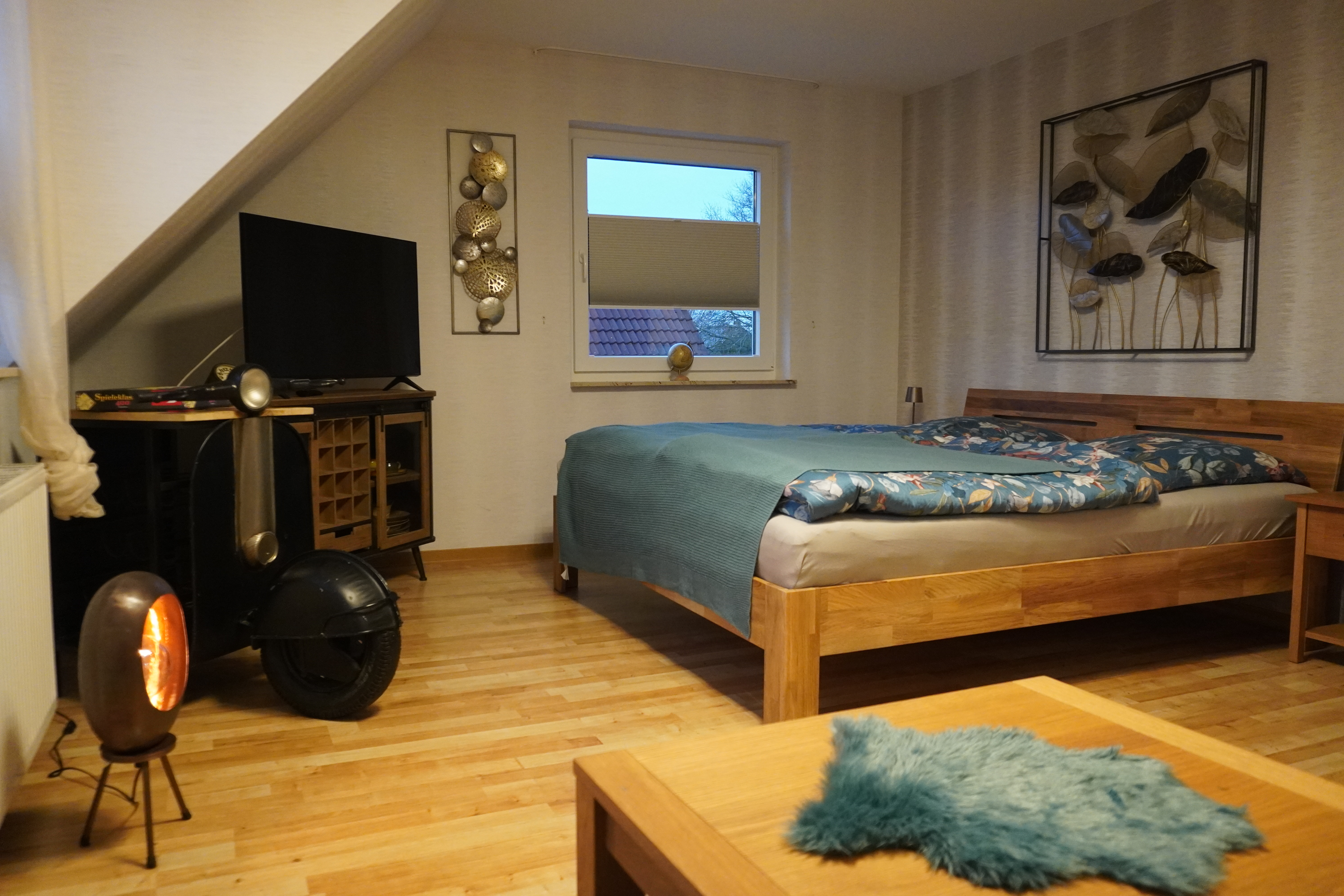 Wohnung 1 - Schlafzimmer